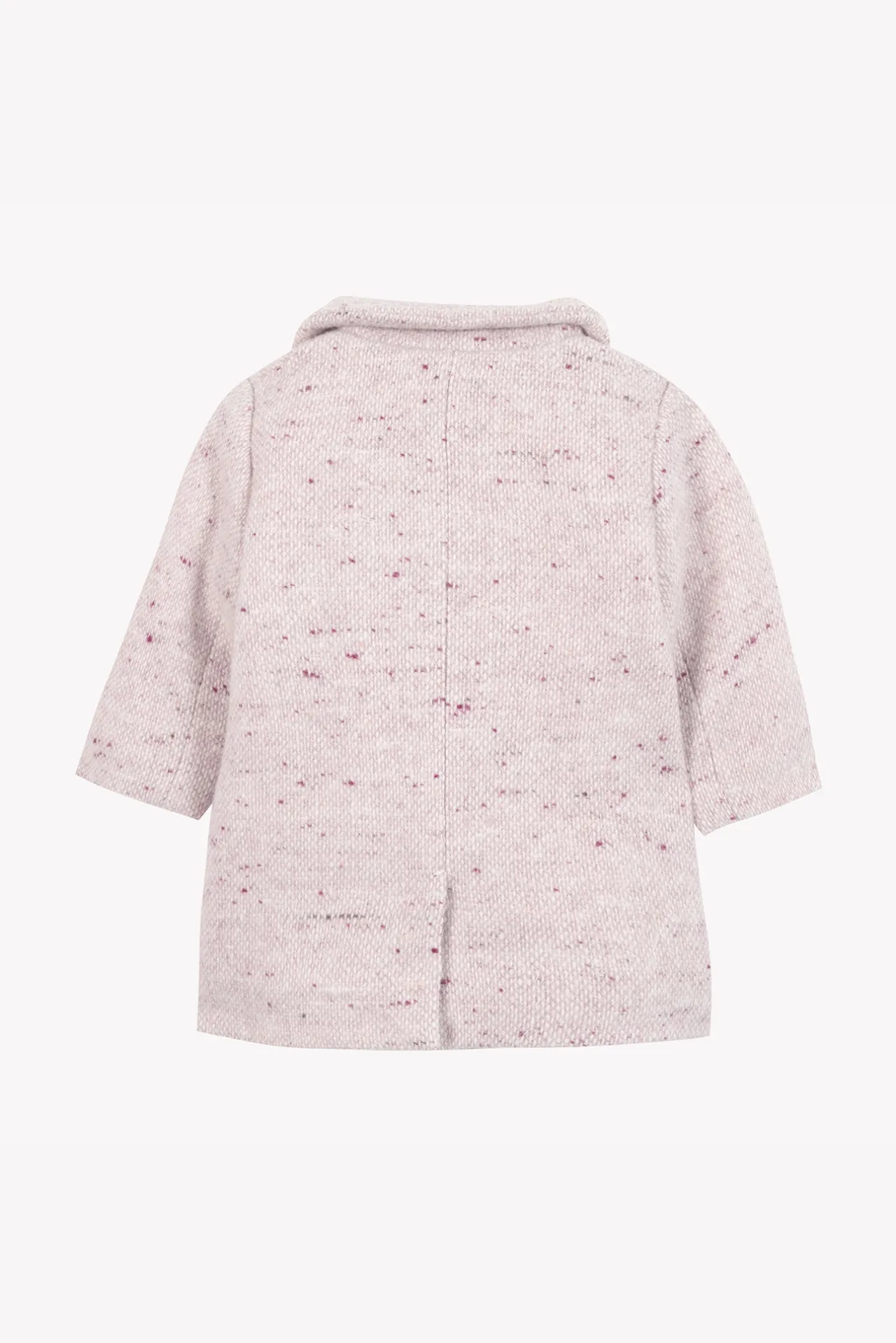 Tartine et Chocolat Manteau Rose pâle en laine| Manteaux - Pilotes