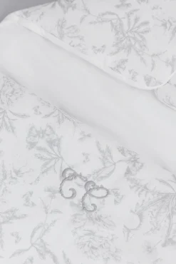 Tartine et Chocolat Nid d'ange Imprimé inspiration toile de jouy gris| Toile De Jouy Gris|Sacs À Langer - Nids D'Ange