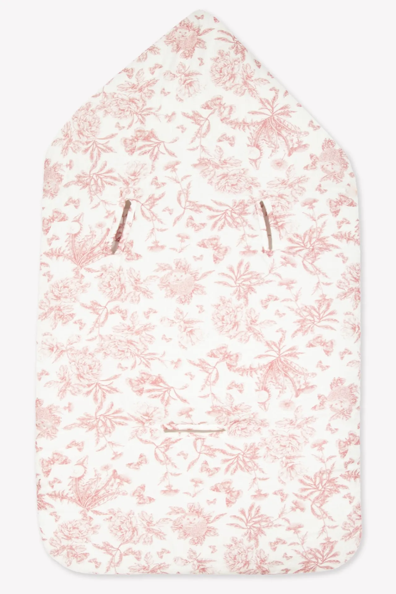 Tartine et Chocolat Nid d'ange Imprimé inspiration Toile de Jouy rose| Toile De Jouy Rose|Sacs À Langer - Nids D'Ange