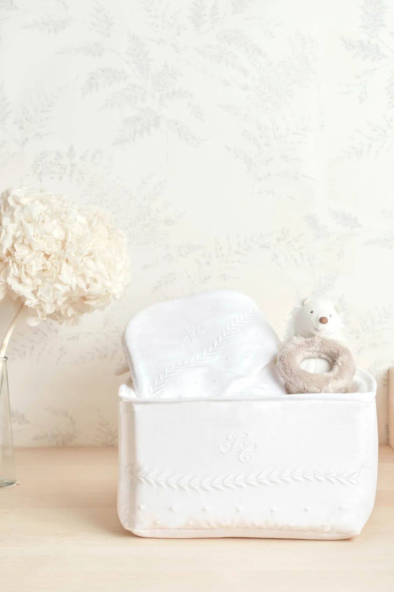 Tartine et Chocolat Panière Linge d'antan| Linge D'Antan|Linges - Accessoires De Bain