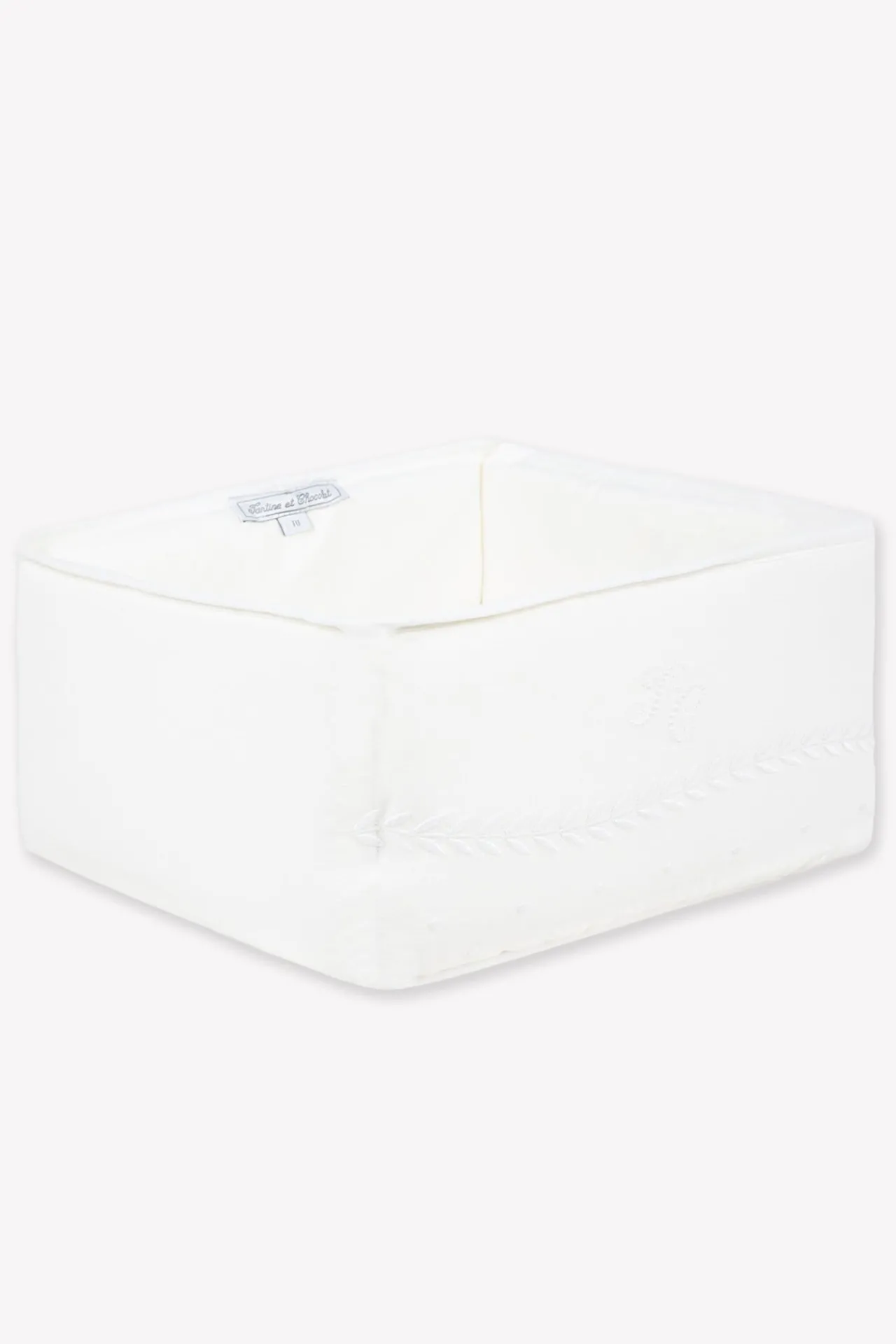 Tartine et Chocolat Panière Linge d'antan| Linge D'Antan|Linges - Accessoires De Bain