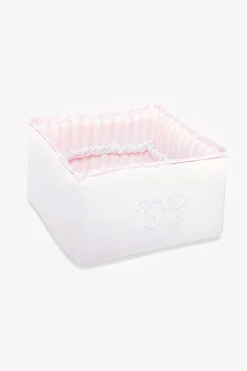 Tartine et Chocolat Panière Garda rose pâle| Garda Rose|Linges - Accessoires De Bain