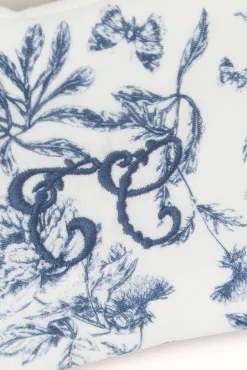 Tartine et Chocolat Panière Imprimé inspiration toile de jouy bleu| Toile De Jouy Bleu|Linges - Accessoires De Bain