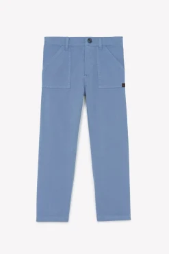Tartine et Chocolat Pantalon Bleu grisé poches|Enfant Pantalons - Shorts
