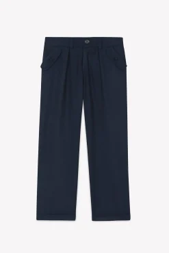 Tartine et Chocolat Pantalon Marine en flanelle|Enfant Pantalons - Shorts