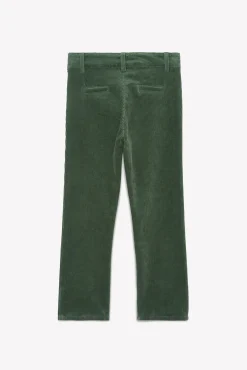 Tartine et Chocolat Pantalon Vert de gris en velours|Enfant Pantalons
