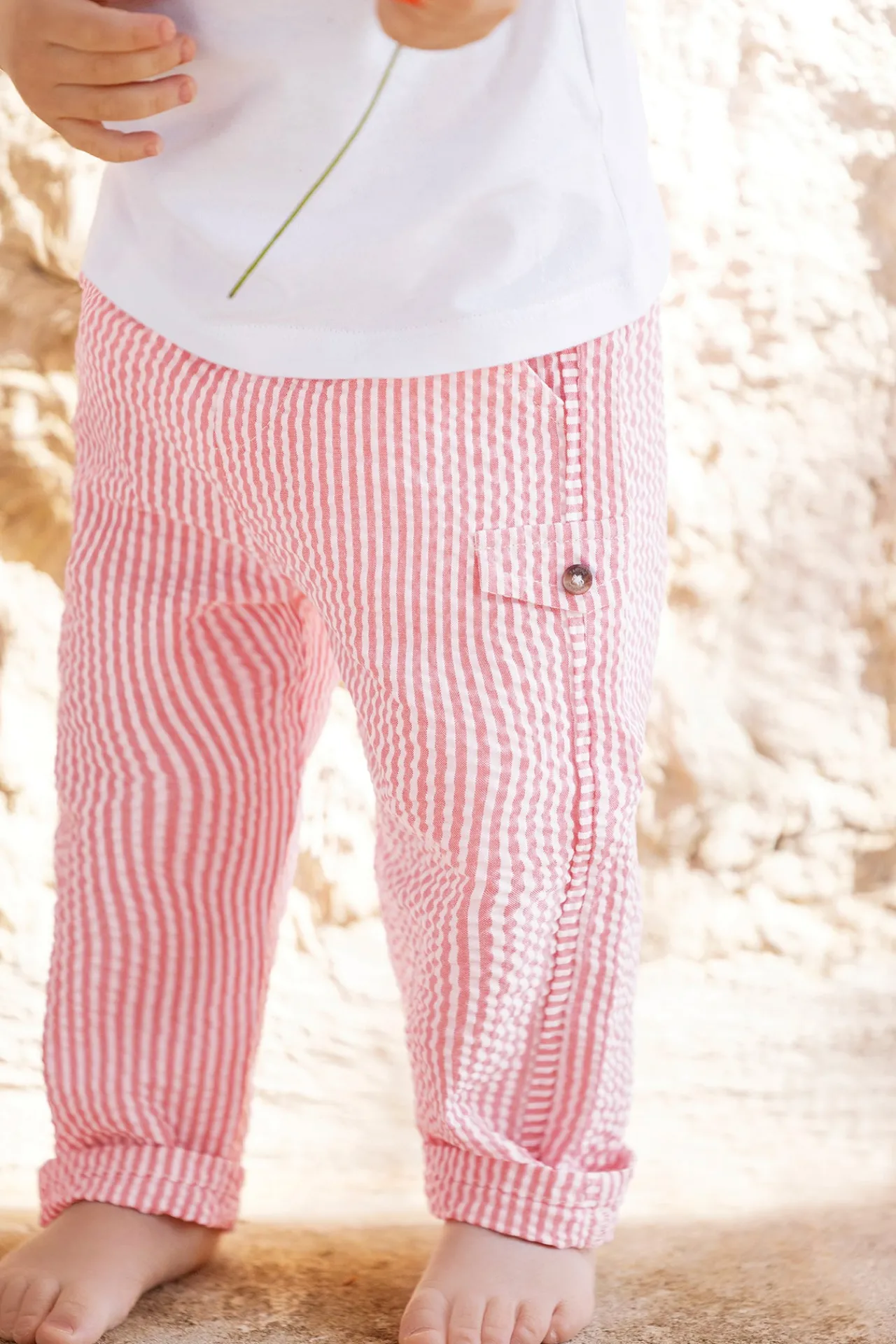 Tartine et Chocolat Pantalon Praline rayures| Pantalons - Jeans