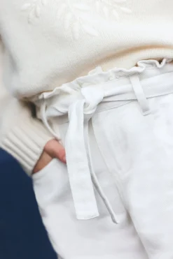 Tartine et Chocolat Pantalon Ivoire nœud|Enfant Pantalons