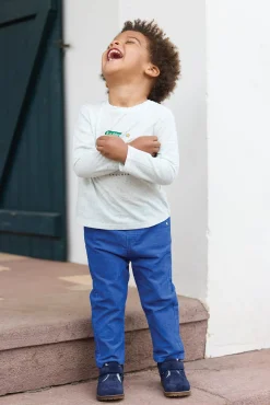 Tartine et Chocolat Pantalon Bleu électrique en velours| Pantalons - Jeans