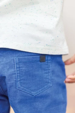 Tartine et Chocolat Pantalon Bleu électrique en velours| Pantalons - Jeans