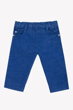 Tartine et Chocolat Pantalon Bleu électrique en velours| Pantalons - Jeans