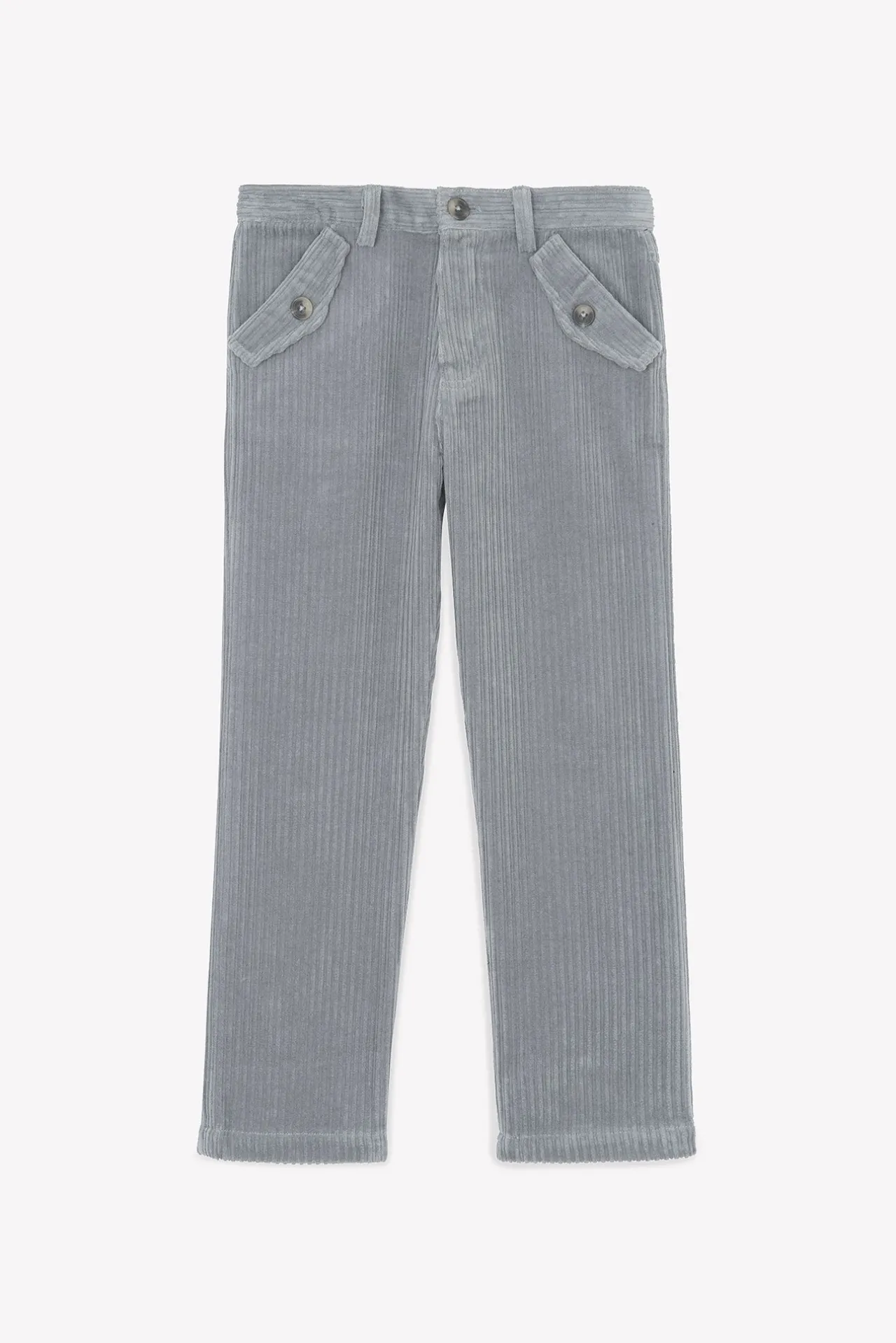 Tartine et Chocolat Pantalon Gris chiné en velours|Enfant Pantalons - Shorts