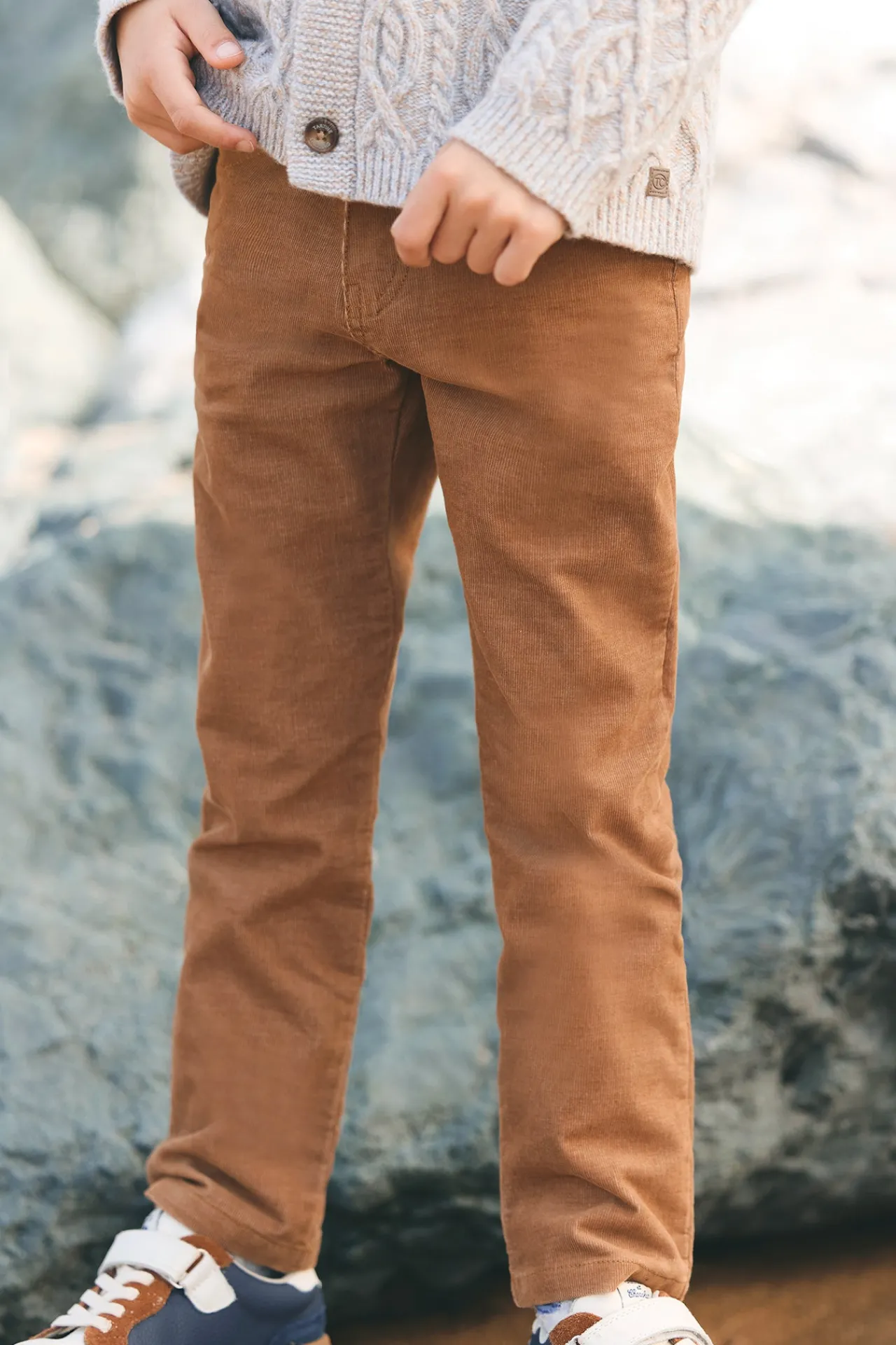 Tartine et Chocolat Pantalon Ecorce en velours|Enfant Pantalons - Shorts