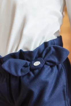 Tartine et Chocolat Pantalon Marine en flanelle|Enfant Pantalons