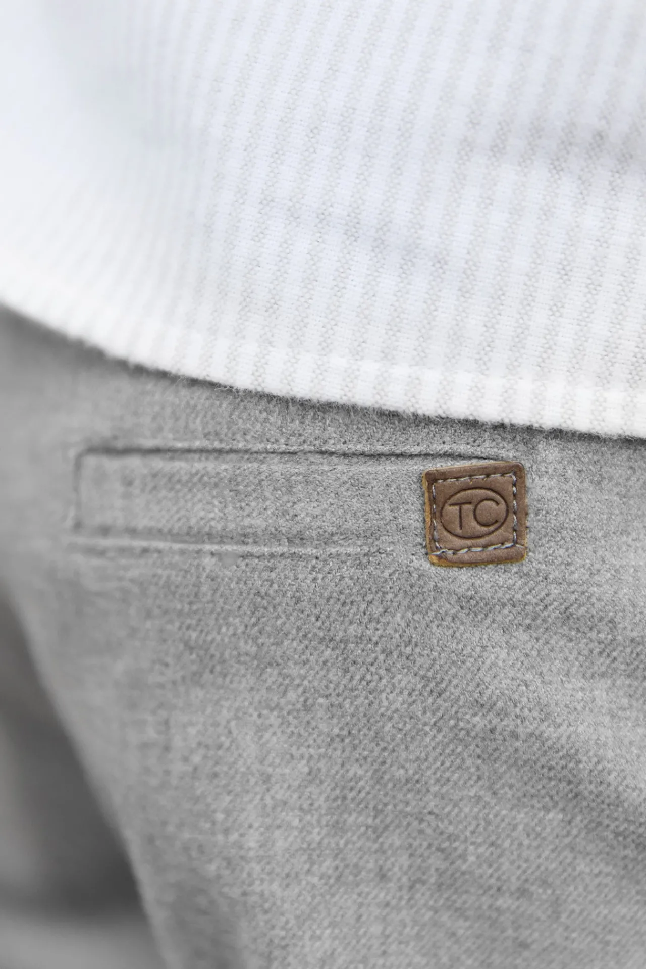 Tartine et Chocolat Pantalon Gris chiné en flanelle|Enfant Pantalons - Shorts