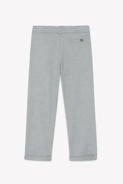 Tartine et Chocolat Pantalon Gris chiné en flanelle|Enfant Pantalons - Shorts