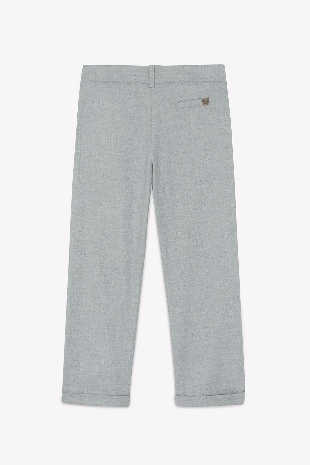 Tartine et Chocolat Pantalon Gris chiné en flanelle|Enfant Pantalons - Shorts