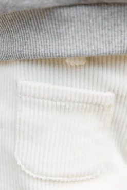 Tartine et Chocolat Pantalon Ecru en velours|Enfant Pantalons