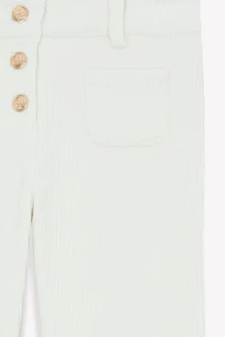 Tartine et Chocolat Pantalon Ecru en velours|Enfant Pantalons
