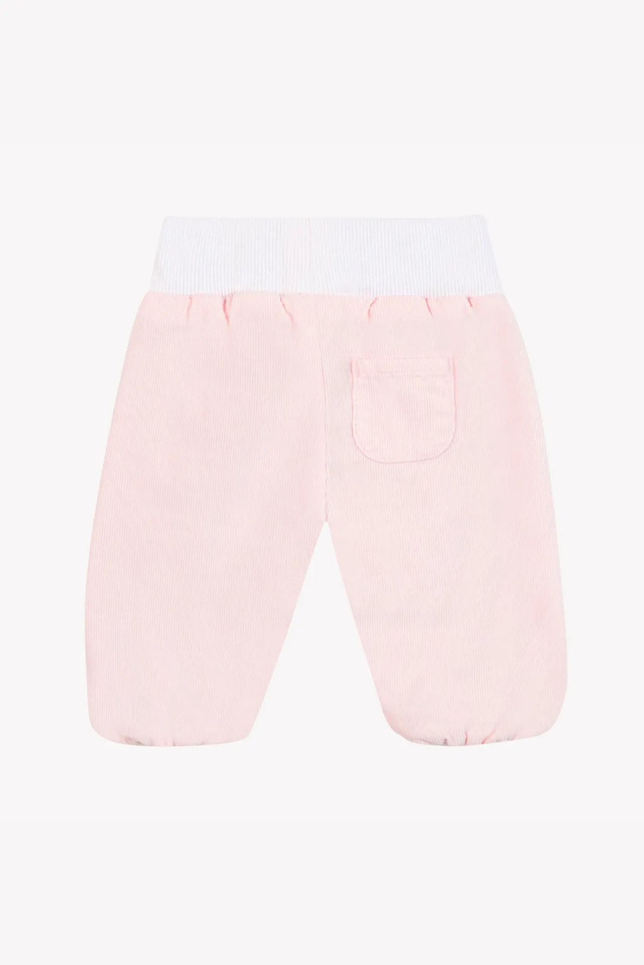 Tartine et Chocolat Pantalon Rose pâle en coton| Pantalons - Leggings