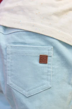 Tartine et Chocolat Pantalon Bleu glacier en velours| Pantalons - Jeans