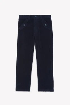 Tartine et Chocolat Pantalon Marine en velours|Enfant Pantalons - Shorts