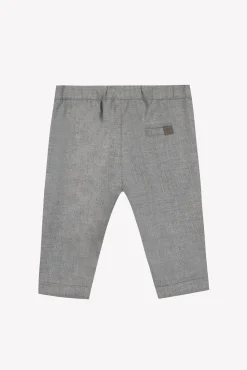 Tartine et Chocolat Pantalon Gris chiné en flanelle| Pantalons - Jeans
