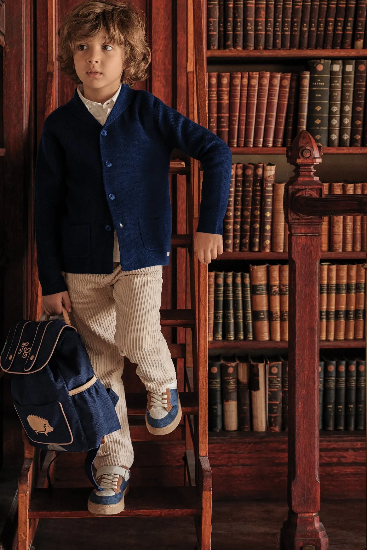 Tartine et Chocolat Pantalon Beige en velours|Enfant Pantalons - Shorts