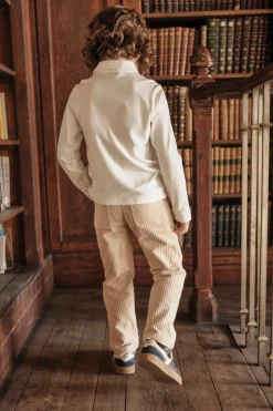 Tartine et Chocolat Pantalon Beige en velours|Enfant Pantalons - Shorts
