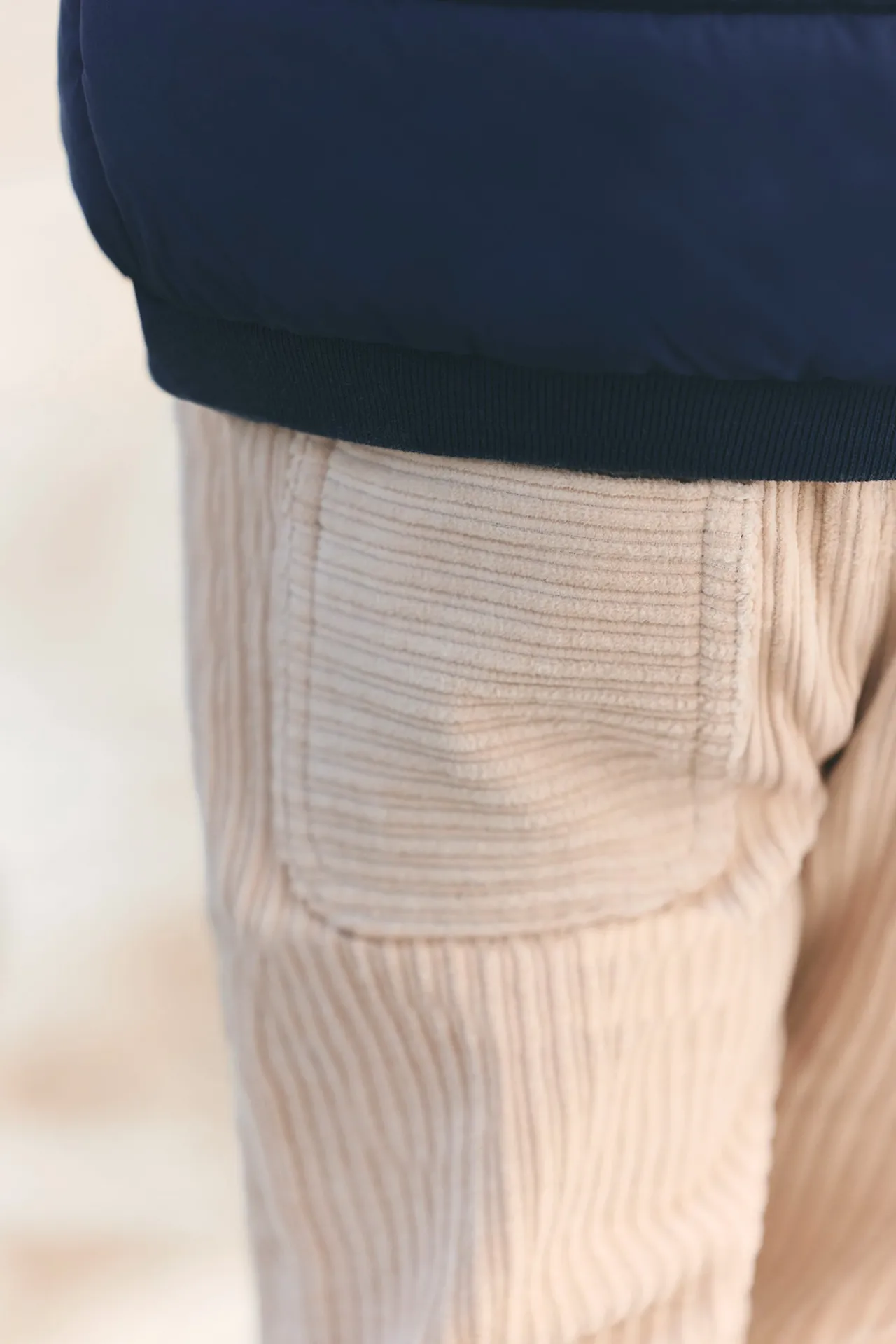 Tartine et Chocolat Pantalon Beige en velours|Enfant Pantalons - Shorts