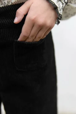 Tartine et Chocolat Pantalon Noir en velours|Enfant Pantalons