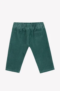 Tartine et Chocolat Pantalon Emeraude velours nœud| Pantalons - Shorts