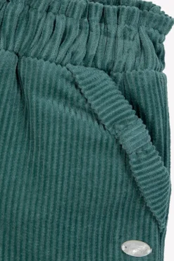 Tartine et Chocolat Pantalon Emeraude velours nœud| Pantalons - Shorts