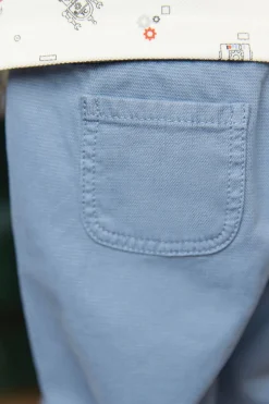 Tartine et Chocolat Pantalon Bleu grisé poches| Pantalons - Jeans