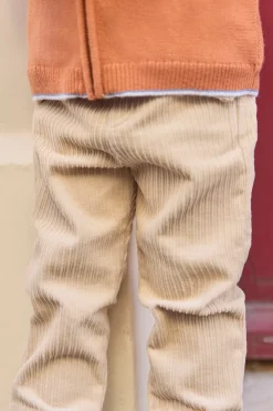 Tartine et Chocolat Pantalon Beige en velours| Pantalons - Jeans