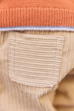Tartine et Chocolat Pantalon Beige en velours| Pantalons - Jeans