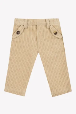 Tartine et Chocolat Pantalon Beige en velours| Pantalons - Jeans