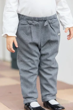 Tartine et Chocolat Pantalon Marine vichy| Pantalons - Shorts