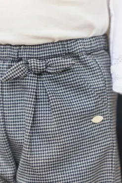 Tartine et Chocolat Pantalon Marine vichy| Pantalons - Shorts
