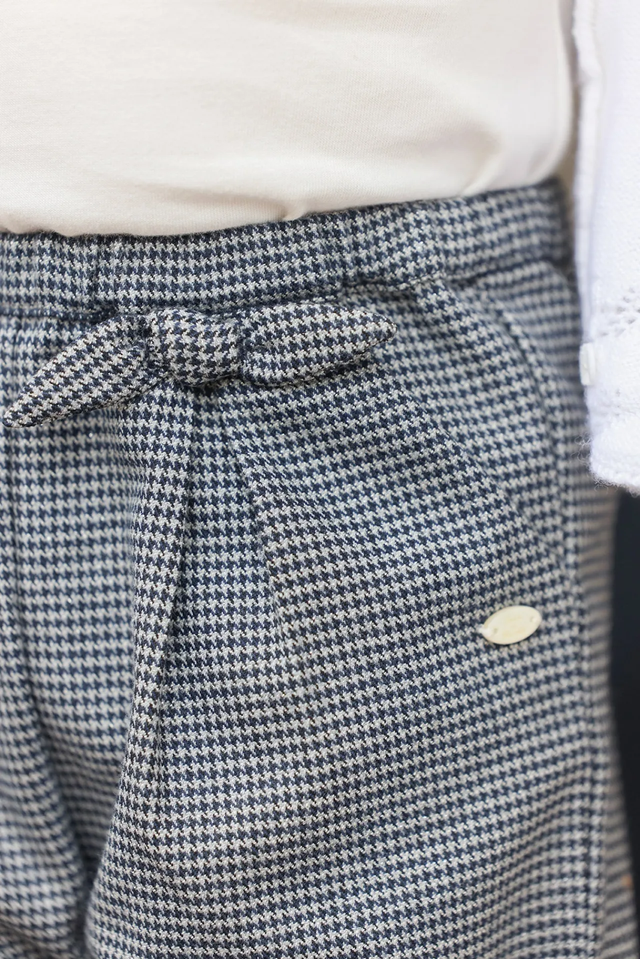 Tartine et Chocolat Pantalon Marine vichy| Pantalons - Shorts