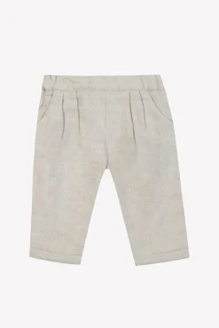 Tartine et Chocolat Pantalon Greige chiné en flanelle| Pantalons - Jeans
