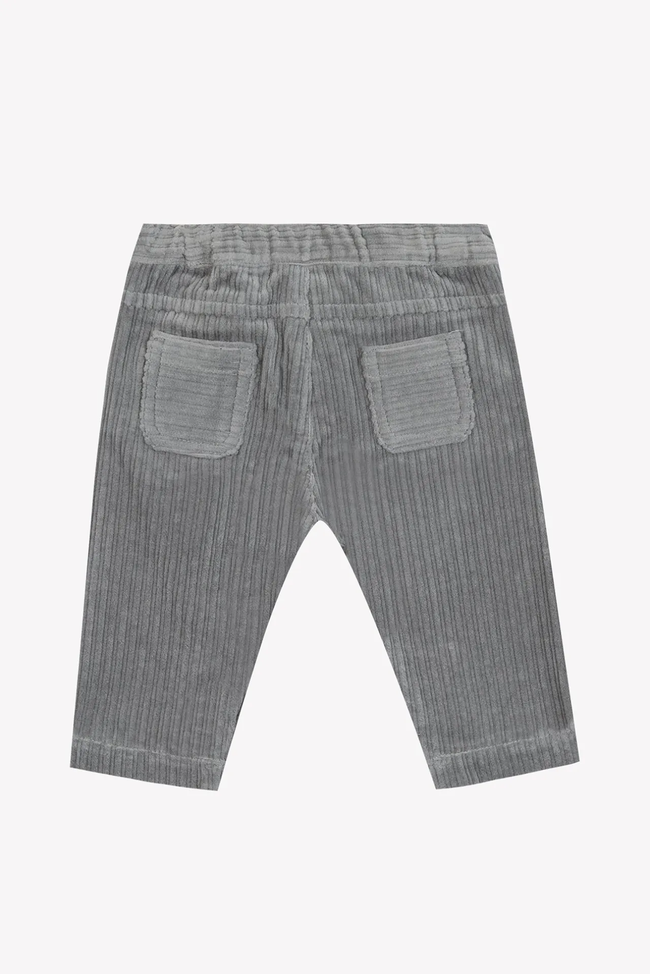 Tartine et Chocolat Pantalon Gris en velours| Pantalons - Jeans