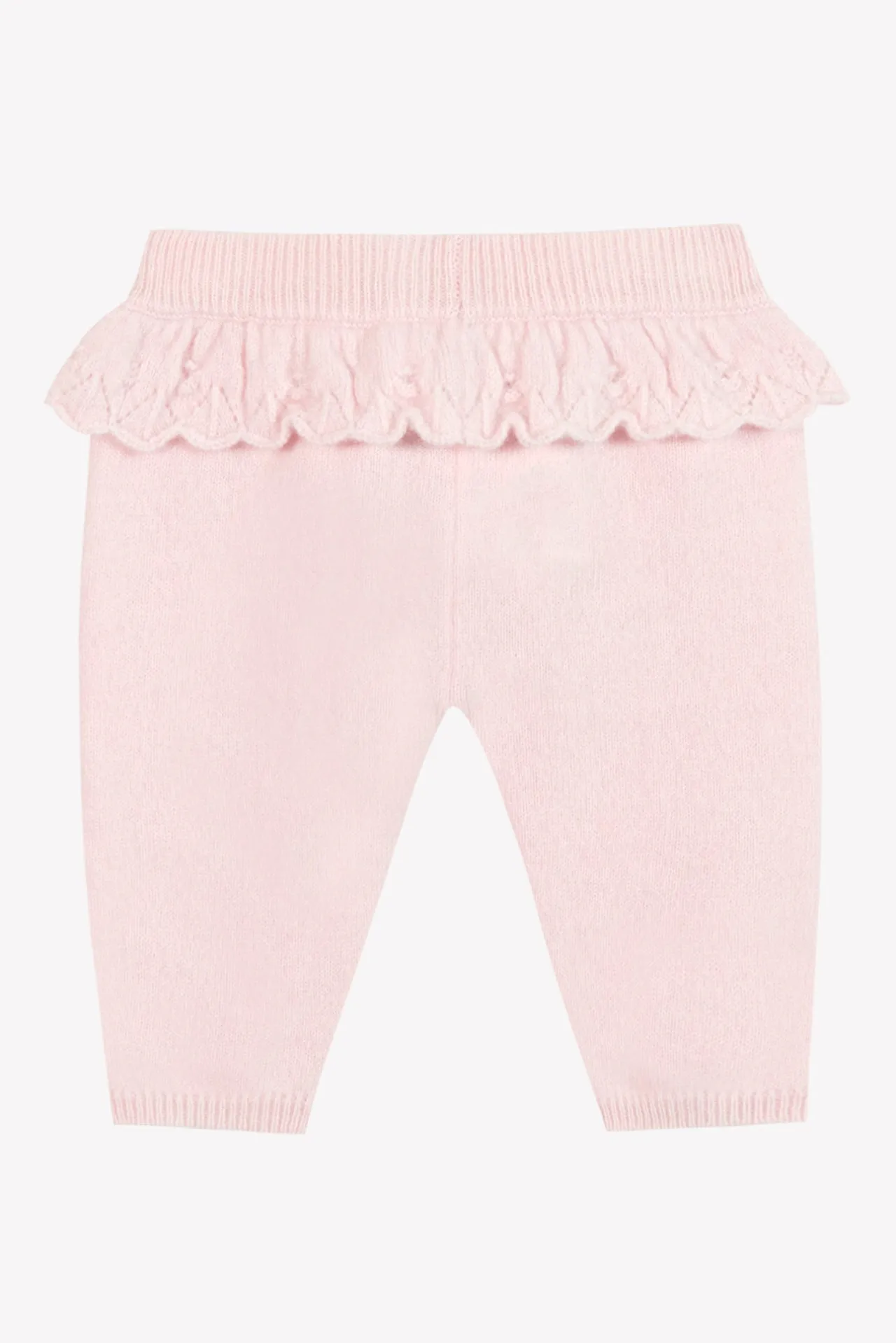 Tartine et Chocolat Pantalon Rose pâle avec jeux de volants| Pantalons - Leggings