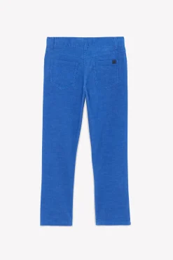 Tartine et Chocolat Pantalon Bleu électrique en velours|Enfant Pantalons - Shorts
