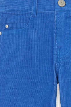 Tartine et Chocolat Pantalon Bleu électrique en velours|Enfant Pantalons - Shorts