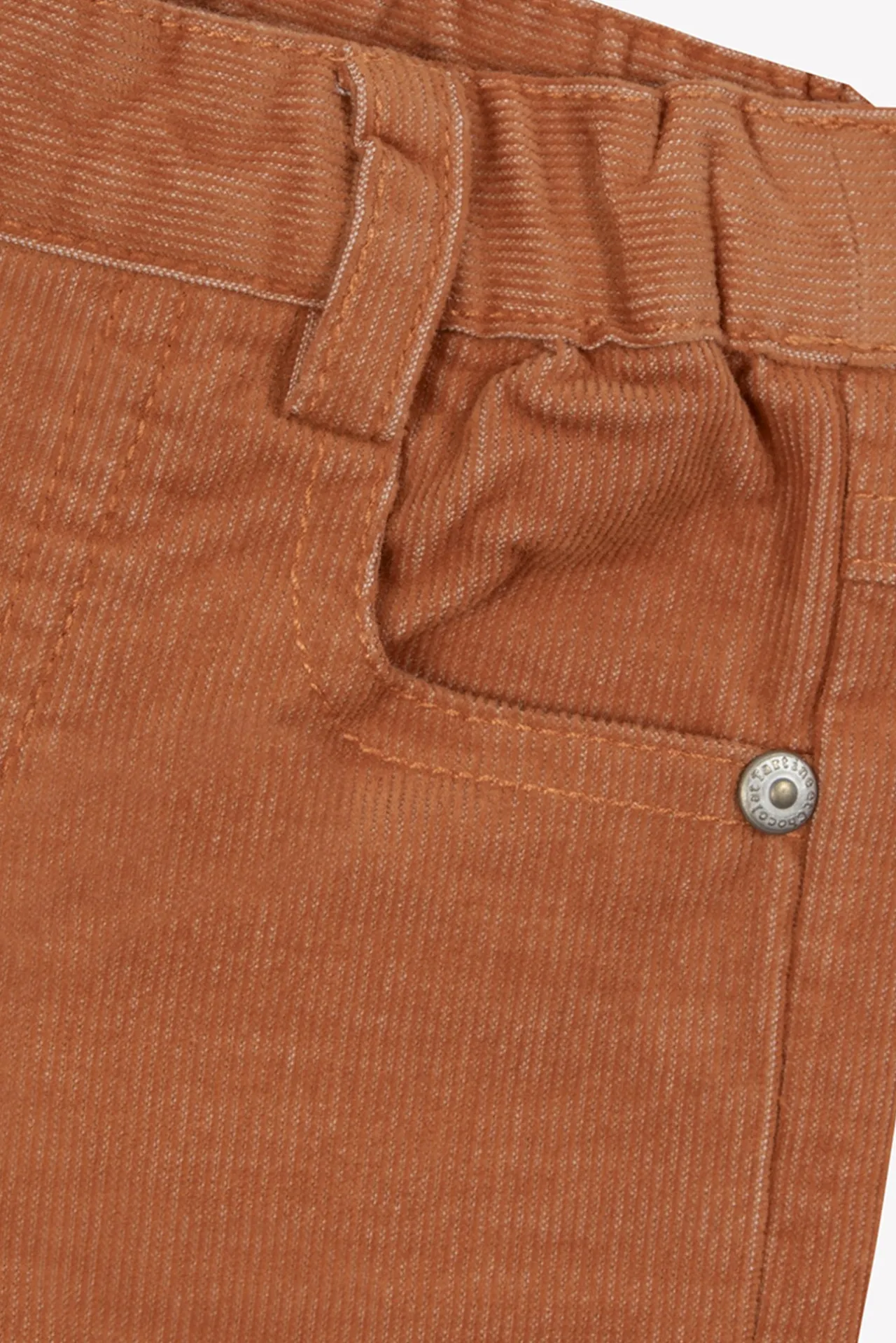 Tartine et Chocolat Pantalon Rouille en velours| Pantalons - Jeans