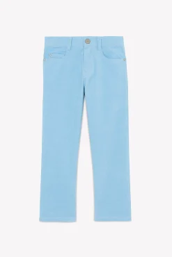 Tartine et Chocolat Pantalon Bleu glacier en velours|Enfant Pantalons - Shorts