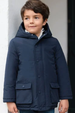 Tartine et Chocolat Parka Marine réversible|Enfant Manteaux - Vestes