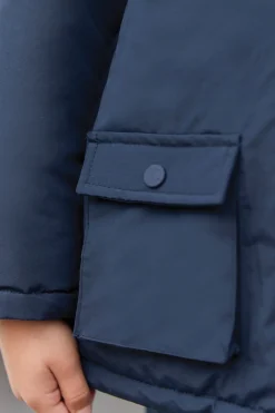 Tartine et Chocolat Parka Marine réversible|Enfant Manteaux - Vestes