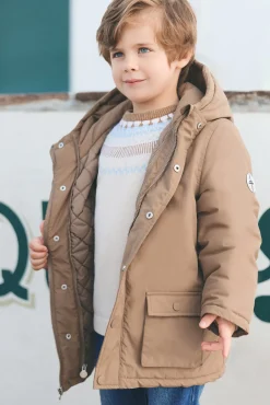 Tartine et Chocolat Parka 3 en 1 Ecorce réversible|Enfant Manteaux - Vestes